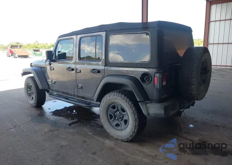 2018 Jeep Wrangler Unlimited Sport 4X4 z USA, uszkodzony, nr VIN 1C4HJXDG4JW183787